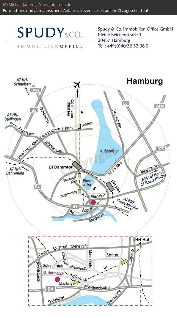 Anfahrtsskizze Hamburg Spudy Immobilien Office (157)