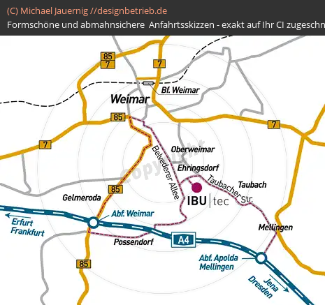 Anfahrtsskizze Weimar übersichtskarte IBU tec (141)