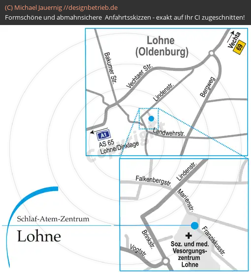 Anfahrtsskizze Lohne Löwenstein Medical GmbH & Co. KG (229)
