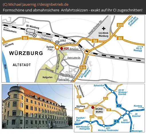 Anfahrtsskizze Würzburg MDK Bayern (244)