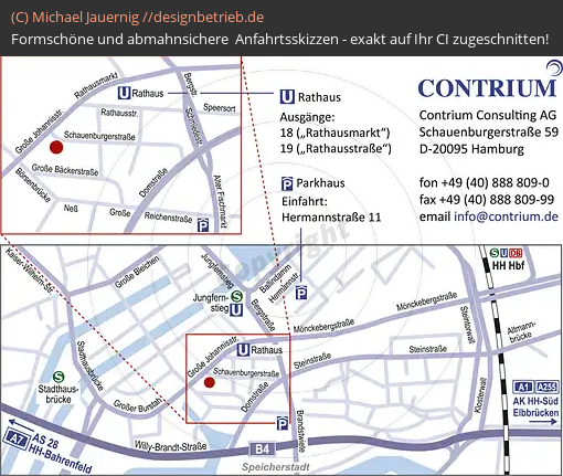 Anfahrtsskizze Hamburg Schauenburgerstraße Contrium Consulting AG (286)