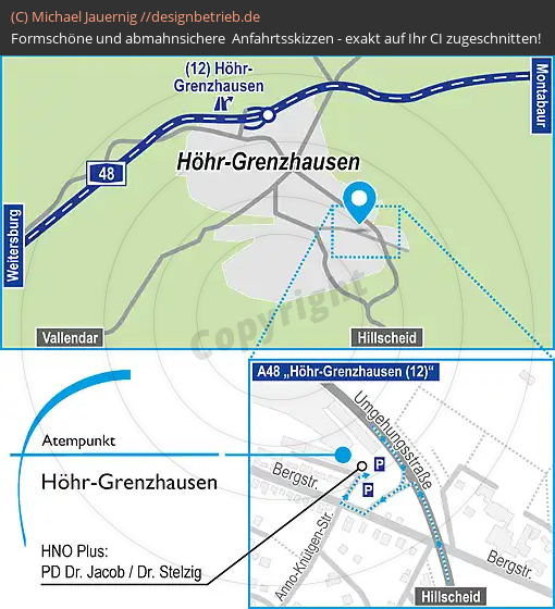 Anfahrtsskizze Höhr-Grenzausen Atempunkt | Löwenstein Medical GmbH & Co. KG (724)